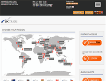 Tablet Screenshot of jpctrade.com